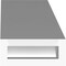 Ekena Millwork 3 1/2-in. W x 36-in. D x 40-in. H Funston Architectural Grade PVC Knee Brace BRCP035X36X40FST - alternate 6